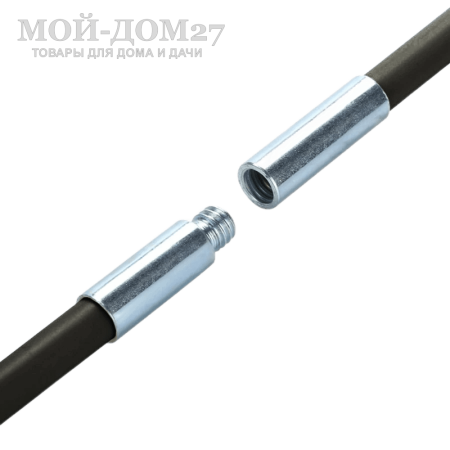 Гибкий подход - Набор стержней длиной 54 см для ерша (5шт) | Мой-Дом27 | Предназначено для прочистки дымоходов снизу: через ревизионные отверстия, топки печей и каминов. Так же подходит для чистки вентиляционных шахт и воздуховодов.
Материал: металл, полипропилен.
Комплектация: 4 шт. - 54 см с резьбой и 1 шт. - 57 см с насадкой для дрели